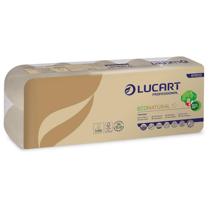 Lucart EcoNatural toaletný papier ekologický 10 roliek
