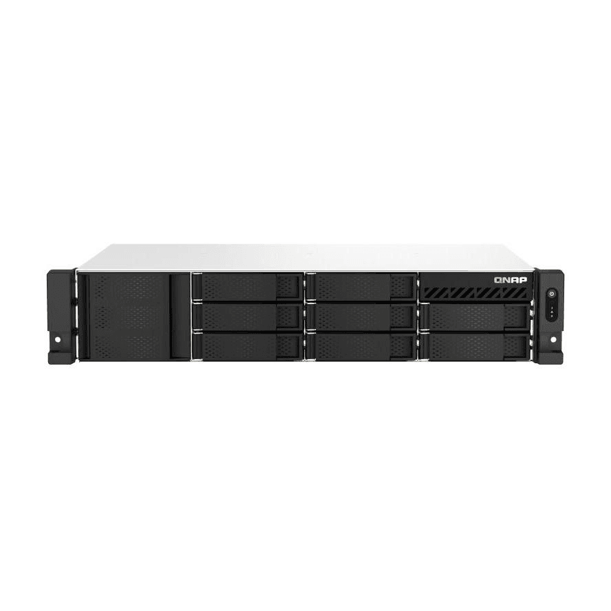 QNAP TS-864EU-RP-8G úložný server NAS Rack (2U) Ethernet / LAN pripojenie Čierna