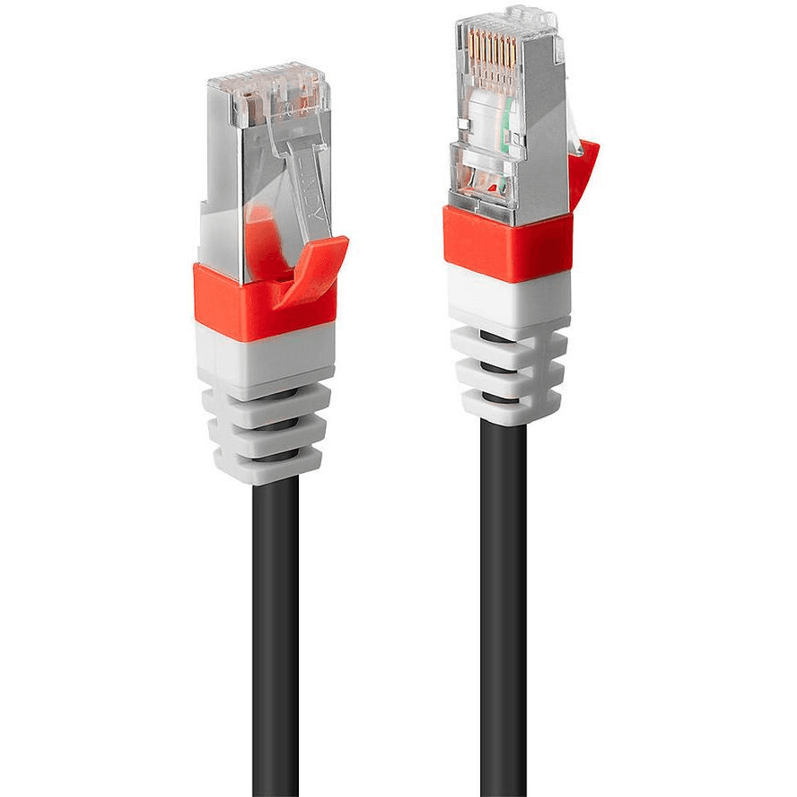Lindy Cat.6 (A) SSTP / S/FTP PIMF Premium 5.0m sieťový kábel Čierna 5 m