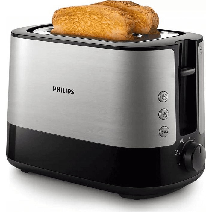 Philips Viva Collection HD2635/90 hriankovač 7 2 krajcov Čierna, Titán