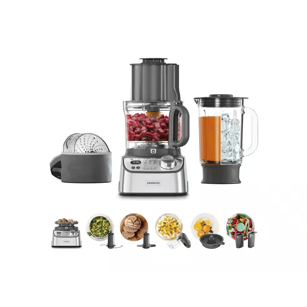 OUTLET BEST Kuchynský robot Kenwood MultiPro XL Weigh+ FDM72 6v1 strieborný
