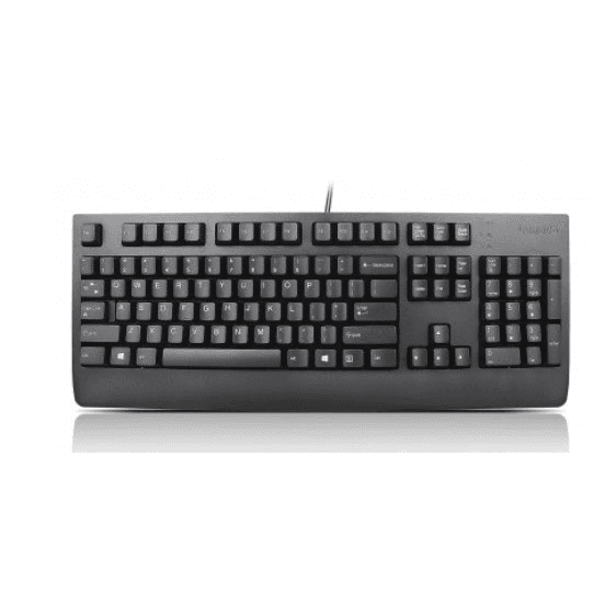 Lenovo 4X30M86890 klávesnica Kancelária USB Francúzsky Čierna