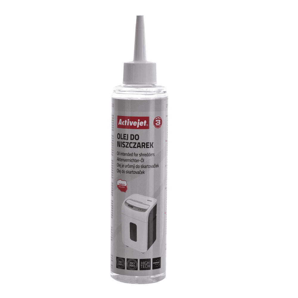 Olej do skartovačiek ACTIVEJET ASO-250 250 ml