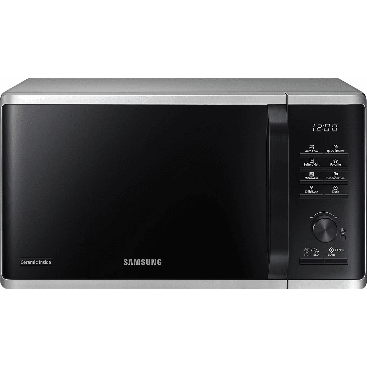 Samsung MS23B3515AS Čierna, Šedá Sólo mikrovlnná rúra Na pracovnú dosku 23 L 1150 W