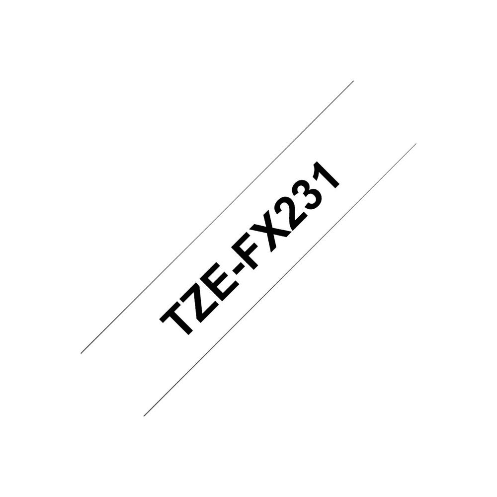 Brother TZEFX231 páska na tvorbu štítkov TZ