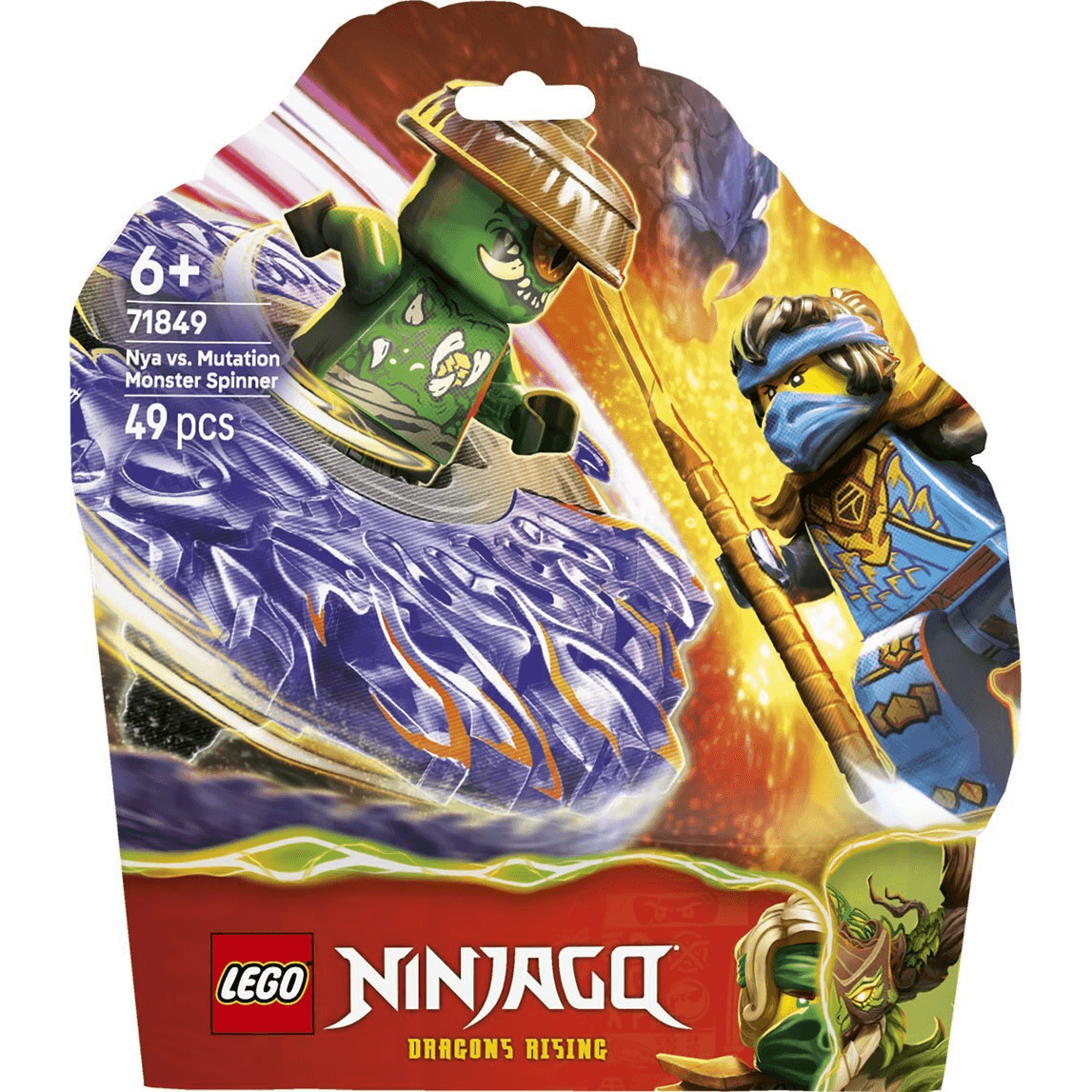 LEGO Ninjago 71849 Nya vs. zmutovaná príšera na spinneri