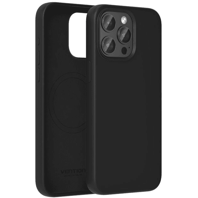Kryt Vention pre Apple iPhone 15 Plus, čierny