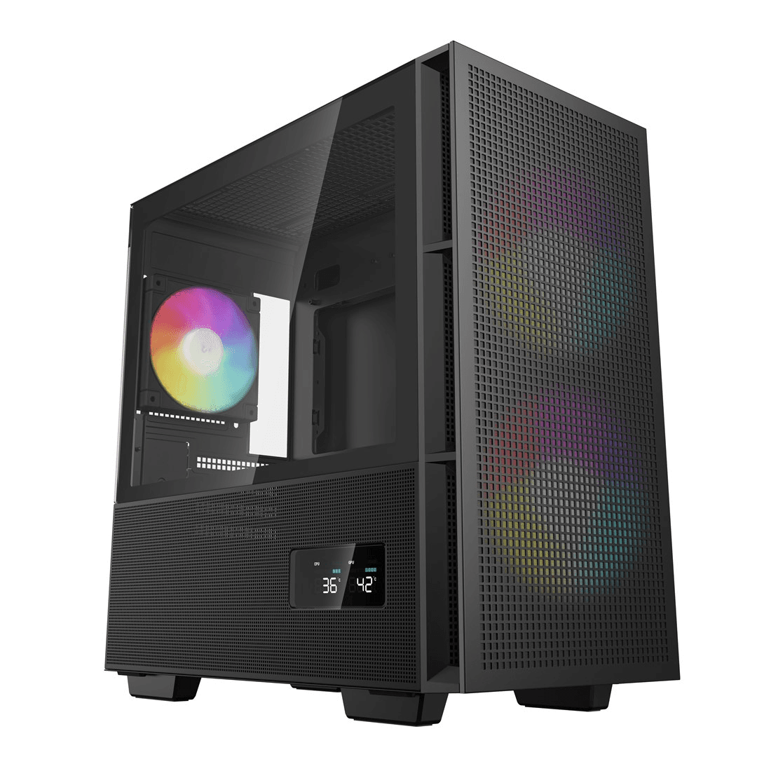 DeepCool CH360 DIGITAL Micro Tower Čierna