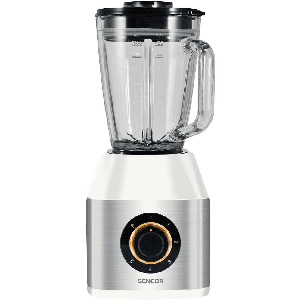 Stolný Mixér Sencor SBL 4871WH 6 nožov NEREZOVÁ OCEĽ 24000 ot. 1250 W