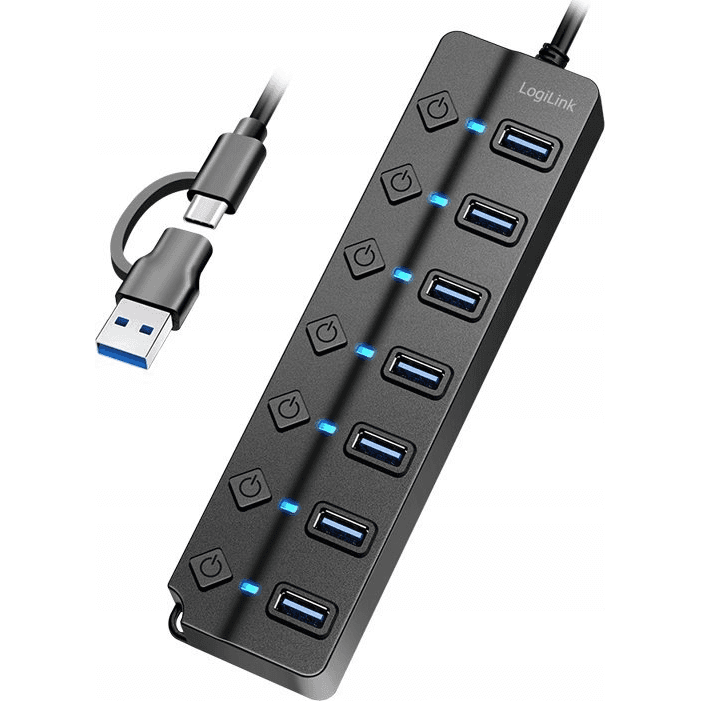 USB hub Logilink 7 portov