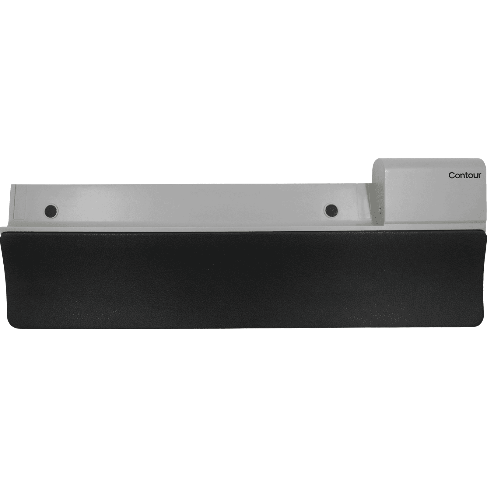 Contour Design RollerMouse Go Dock podložka pod zápästie Plast, Vegánska koža Čierna, Šedá