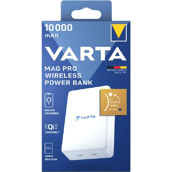 Powerbanka Varta 10000 mAh biela