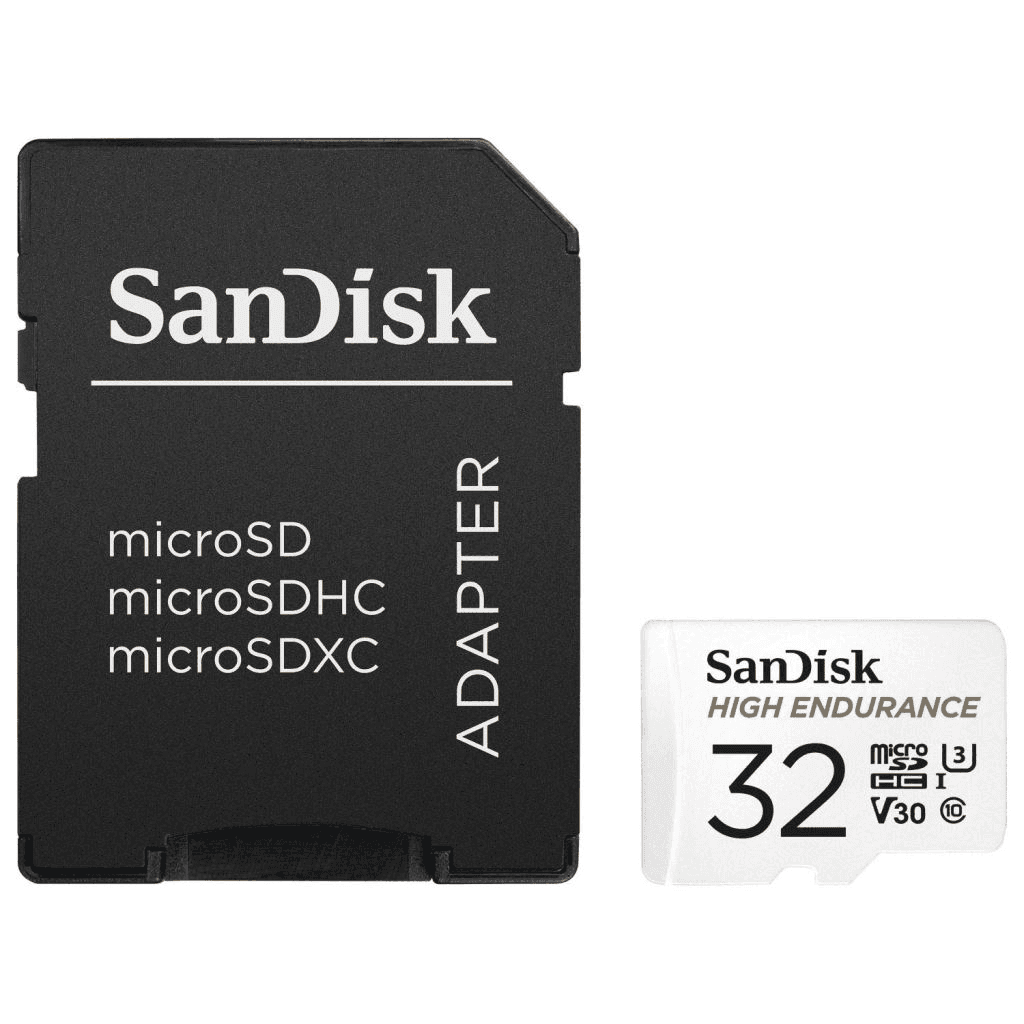 32GB karta s vysokou výdržou
