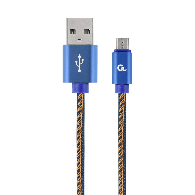 Kábel Gembird USB - microUSB typ B 2 m modrý
