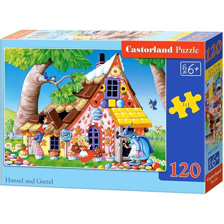 Castorland Hansel and Gretel 120 pcs Puzzle 120 kusov rozprávky