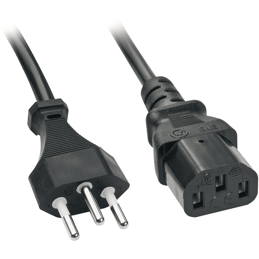 Lindy 30419 napájací kábel Čierna 5 m C13 zviazané