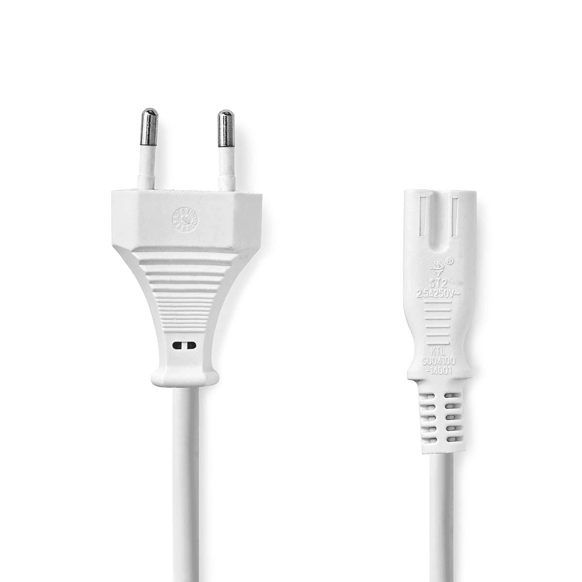 NEDIS napájací kábel pre adaptéry/ Euro zástrčka - konektor IEC-320-C7/ prí