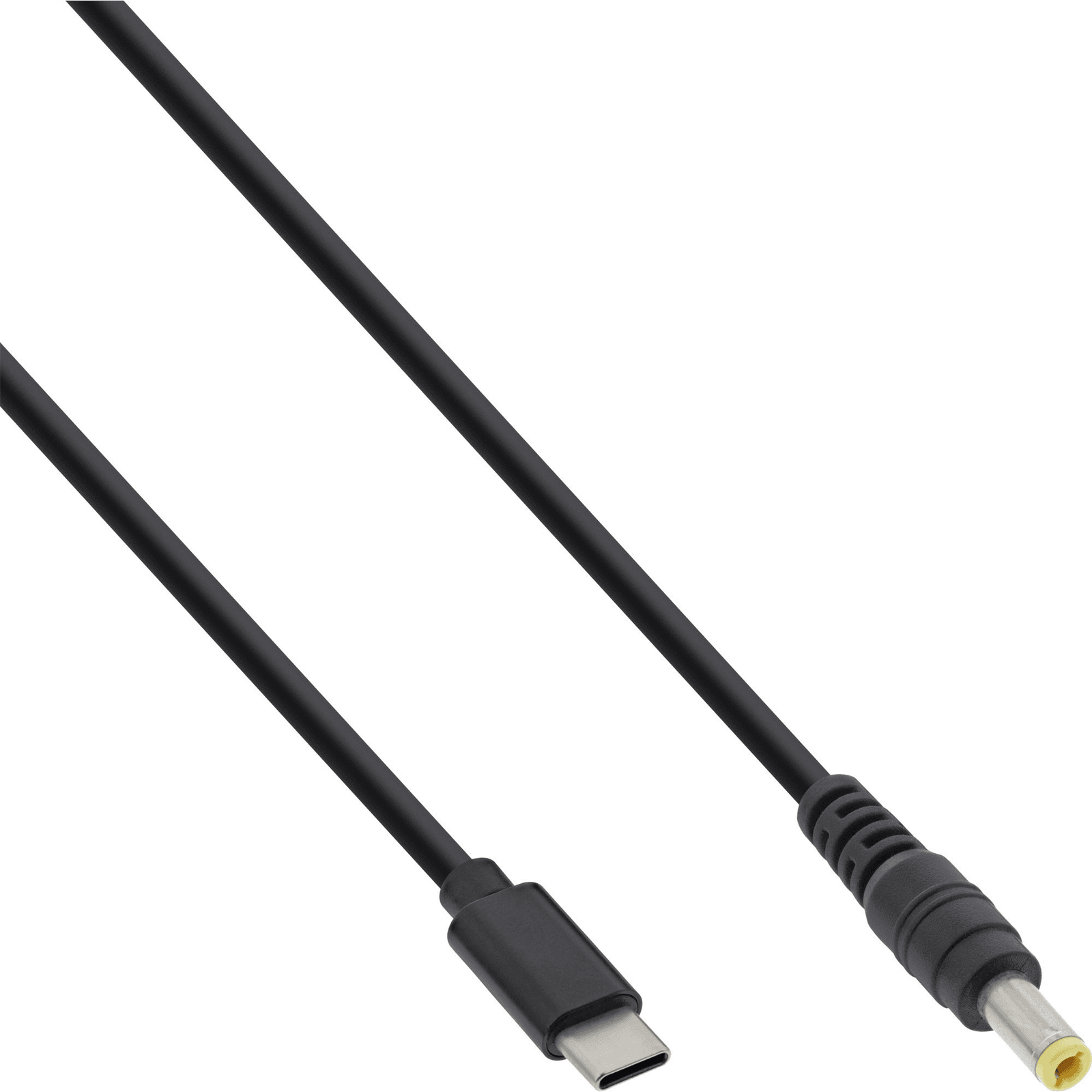InLine 26676 napájací kábel Čierna 2 m USB C EIAJ-02 (4.0 mm, 1.7 mm)