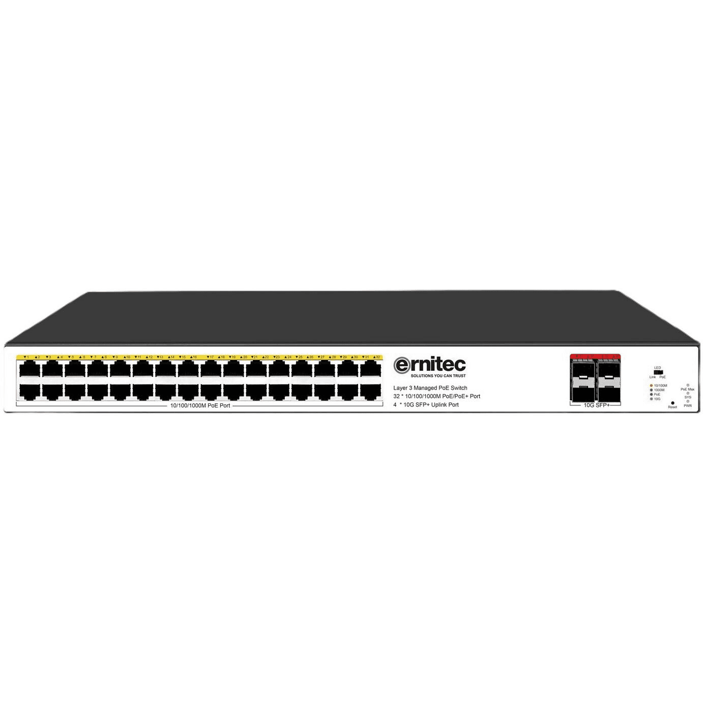 Ernitec ELECTRA-M232-1GB-460W sieťový prepínač