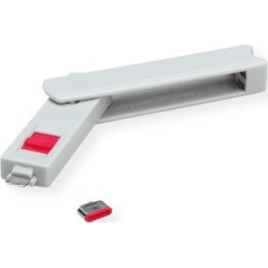 ROLINE Záslepka pre USB C port, 1ks + kľúč