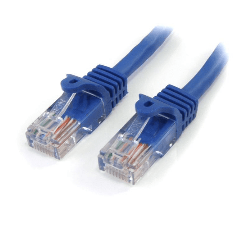StarTech.com 45PAT3MBL sieťový kábel Modrá 3 m Cat5e U/UTP (UTP)