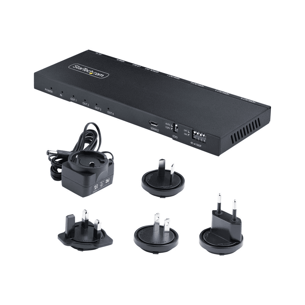 StarTech.com HDMI-SPLITTER-44K60S rozbočovače obrazu 4x HDMI