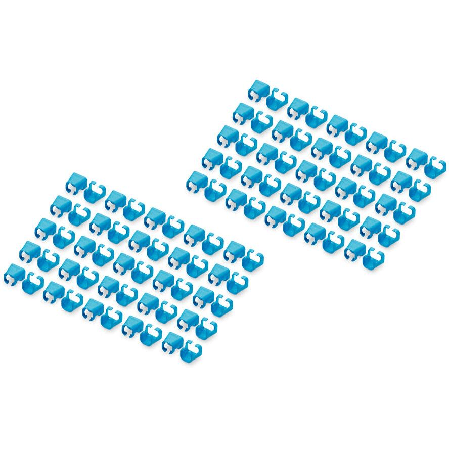 Klip pre konektor RJ45 100ks modrý Digitus A-CC-B