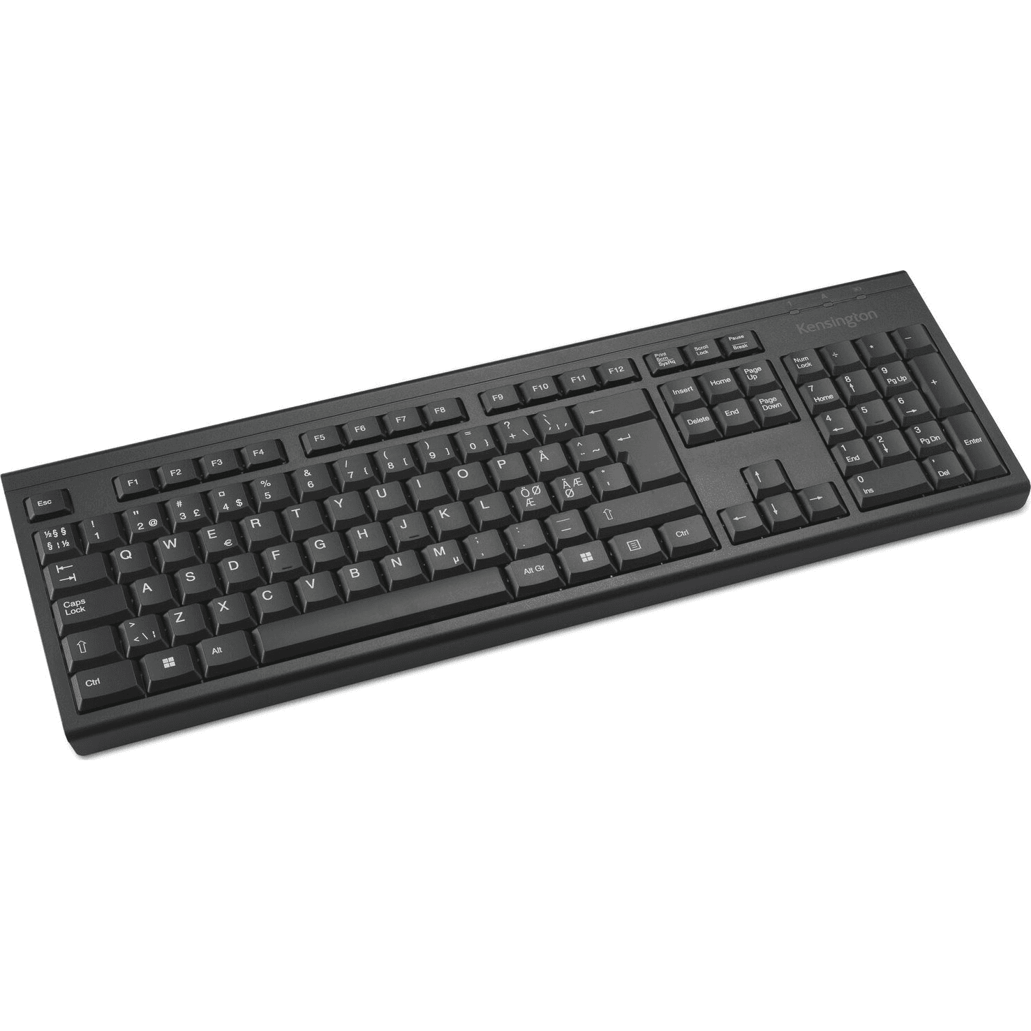 Kensington KB150 EQ klávesnica Kancelária RF Wireless QWERTY Nordická Čierna