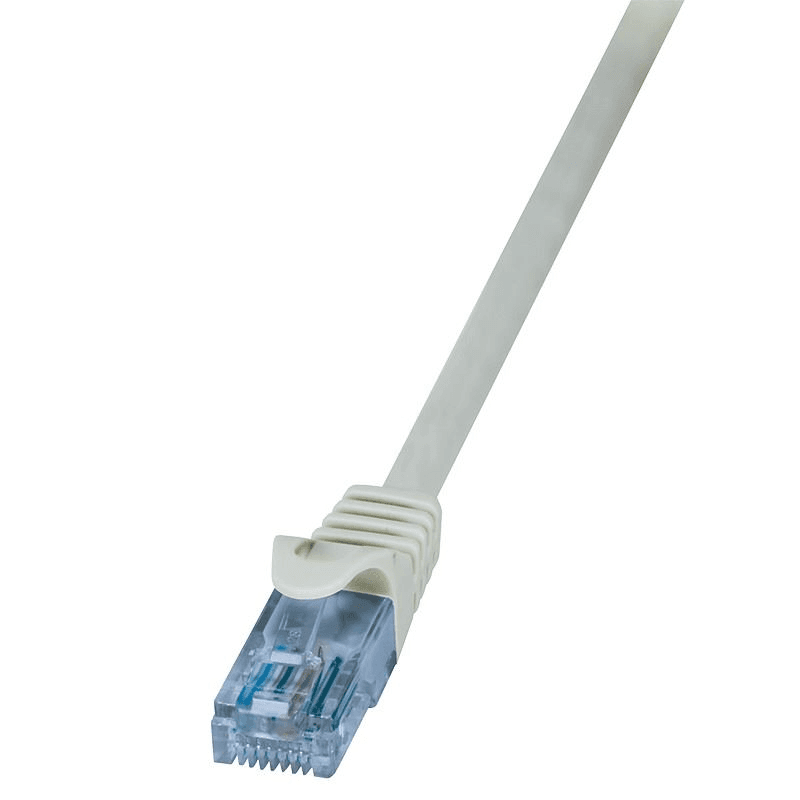 Patchcord LogiLink CP3022U Cat.6A U/UTP 0,50 m sivý