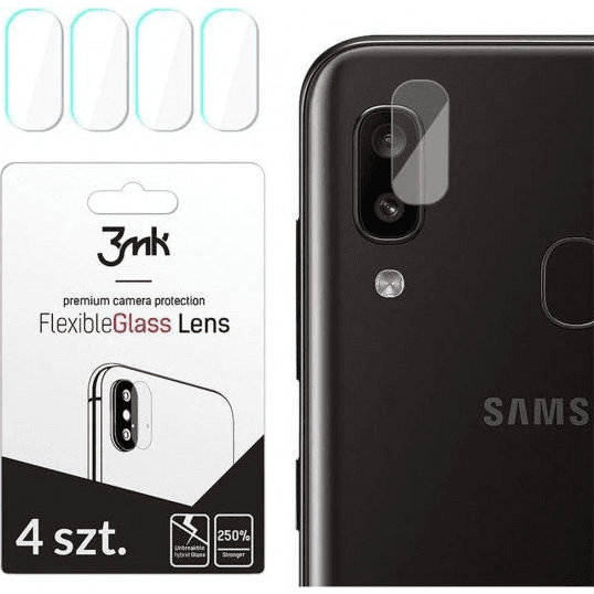 Hybridné sklo 3MK pre Samsung Galaxy A20e 4 ks
