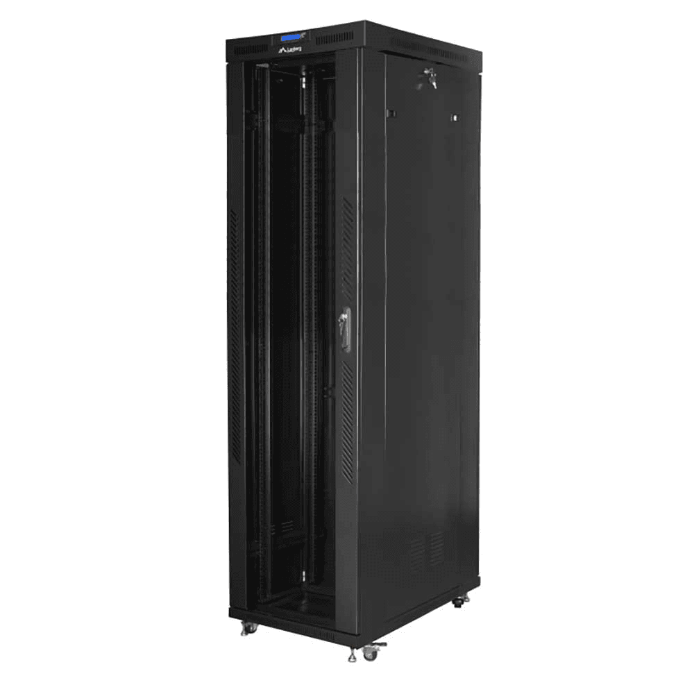 Stojanová skriňa Lanberg FF01-8047-12B čierna 19" 47U