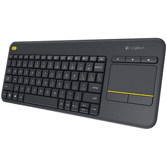 Logitech K400 Plus Tv klávesnica RF Wireless QWERTZ Maďarský Čierna