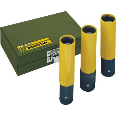 PROXXON 23970 Nárazové hlavice IMPACT 1/2'' DLHÉ