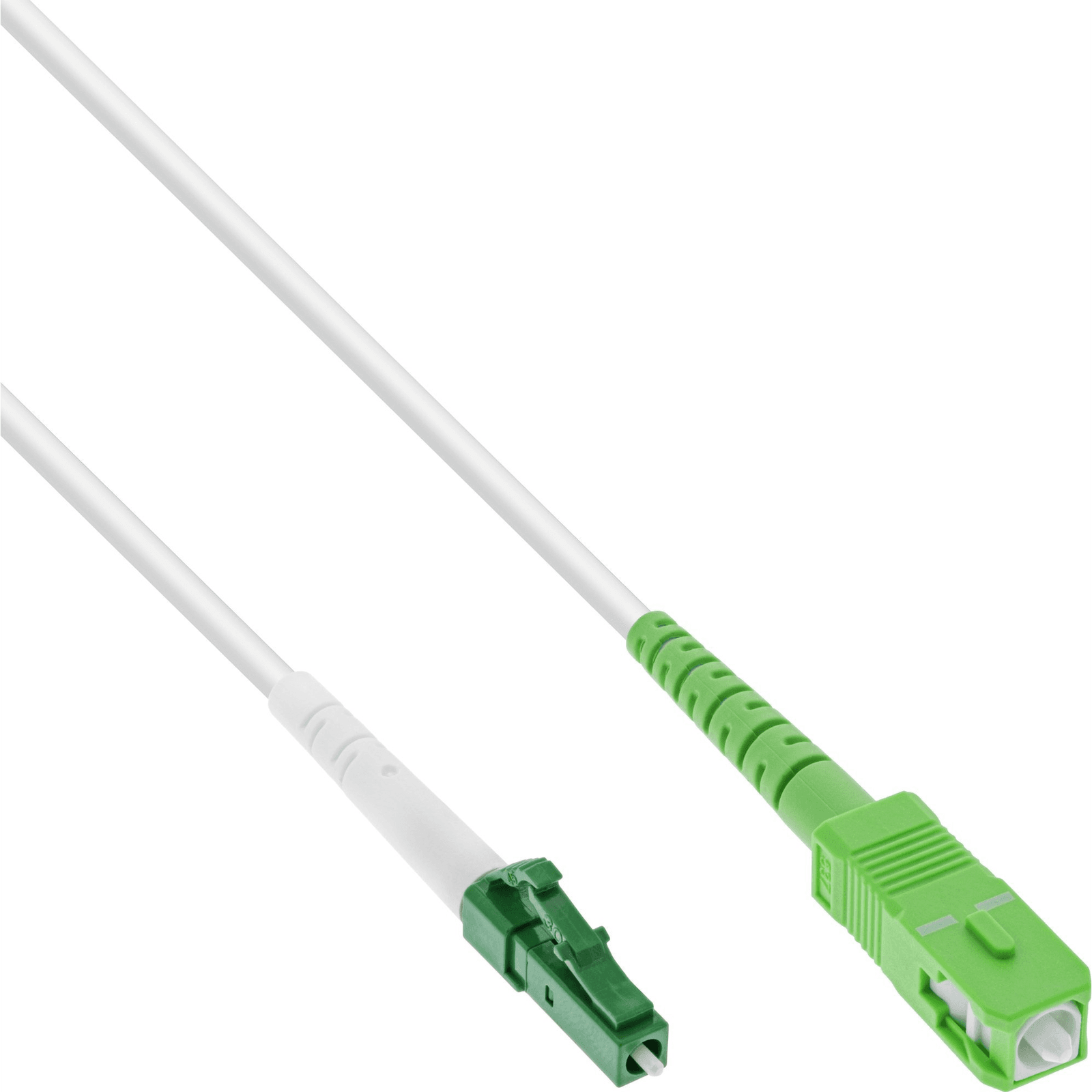 InLine 88425 InfiniBand a kábel z optických vlákien 25 m LC SC Biela