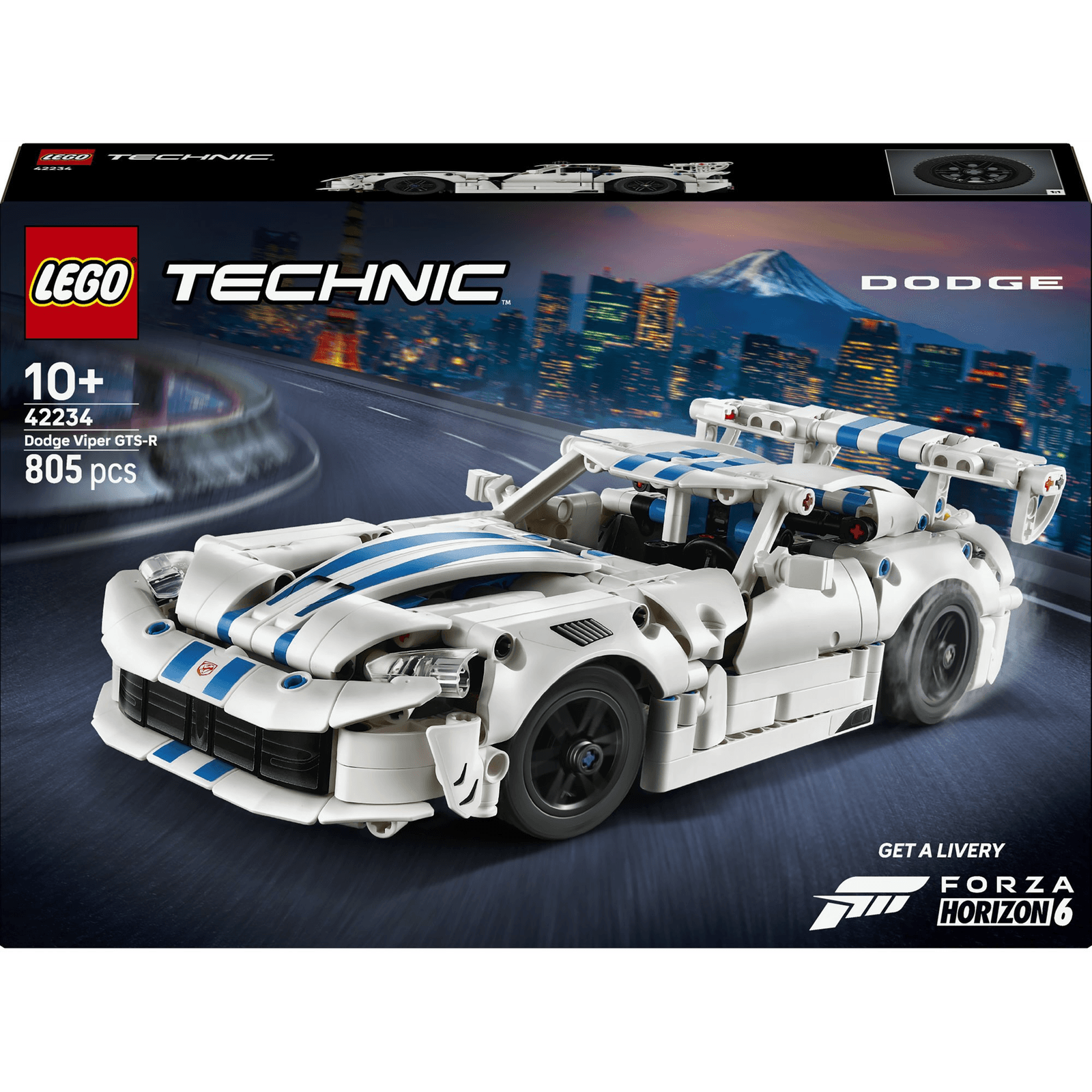 LEGO Technic 42234 Športové auto Dodge Viper GTS-R