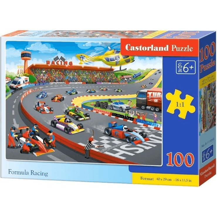 Castorland B-111046 puzzle 100 kusov Vozidlá