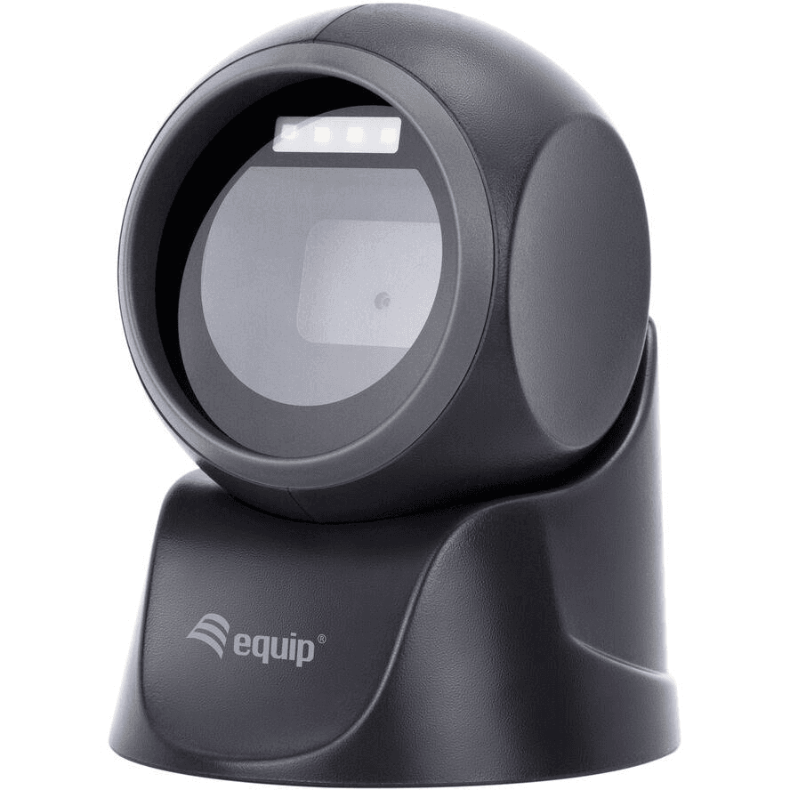 Equip 351027 čítačka čiarových kódov Pevná čítačka čiarových kódov 1D/2D LED Čierna