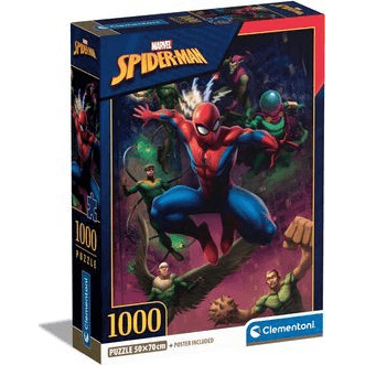Clementoni Marvel Spiderman Puzzle 1000 kusov Televízia / filmy