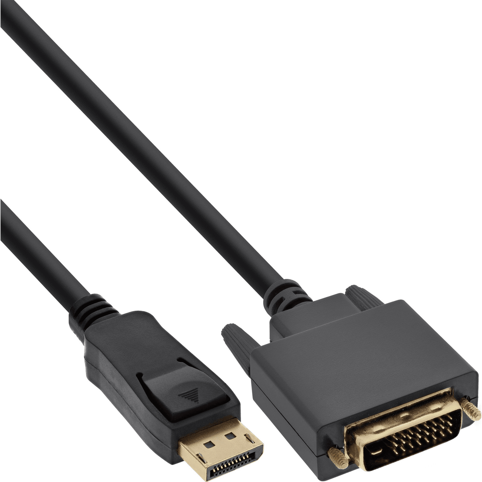 InLine 17117 adaptér na video kábel 0,3 m DisplayPort DVI-D Čierna