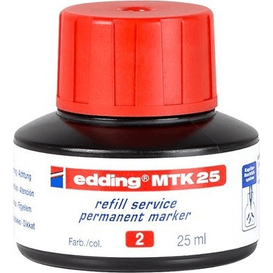 Červené náplne Edding 1 ks, ks
