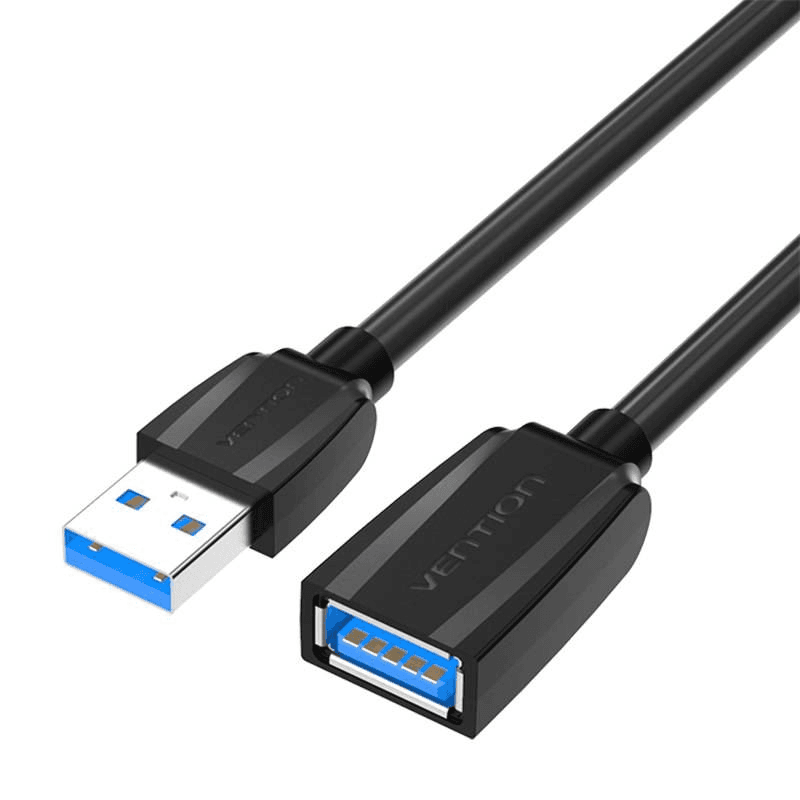 Predlžovací kábel VENTION USB A 3.0 OFC Tienený! 1m