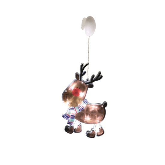 Home KID 311 Ozdoba na okno - sob, 10 LED diód, samolepiaci držiak batérií,