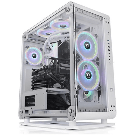 Puzdro Thermaltake Core P6 Tempered Glass Midi Tower biele