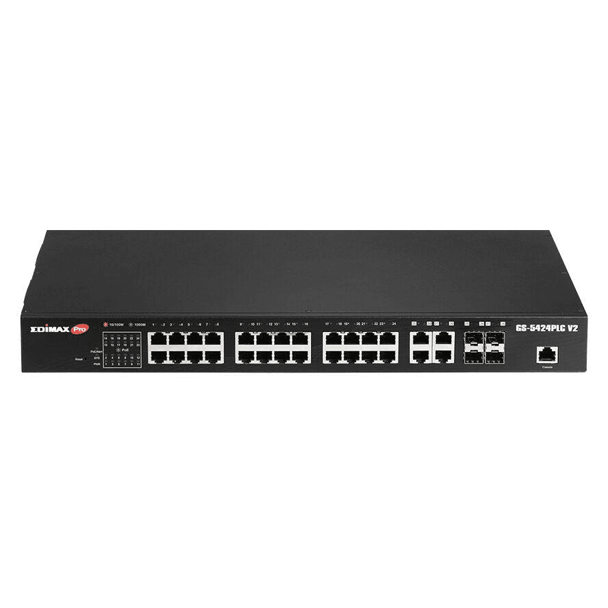Edimax GS-5424PLC V2 Gigabit Ethernet sieťové pripojenia (10/100/1000)