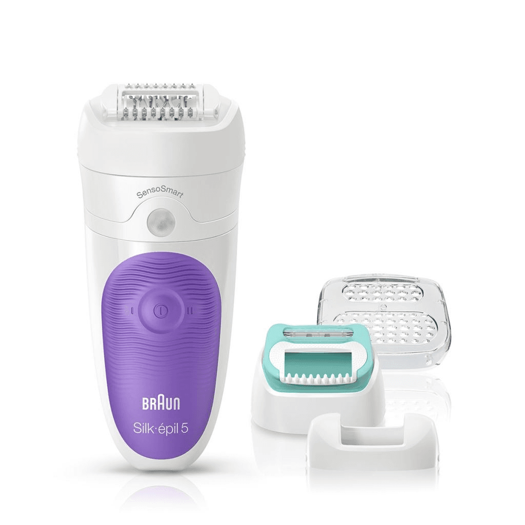 Braun Silk-épil 5 5/880 SensoSmart 28 pinzety/pinziet Purpurová, Biela