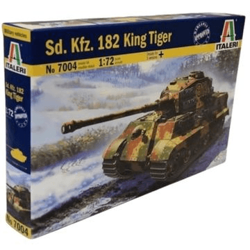 Vojenský model King Tiger Italeri MI-7004