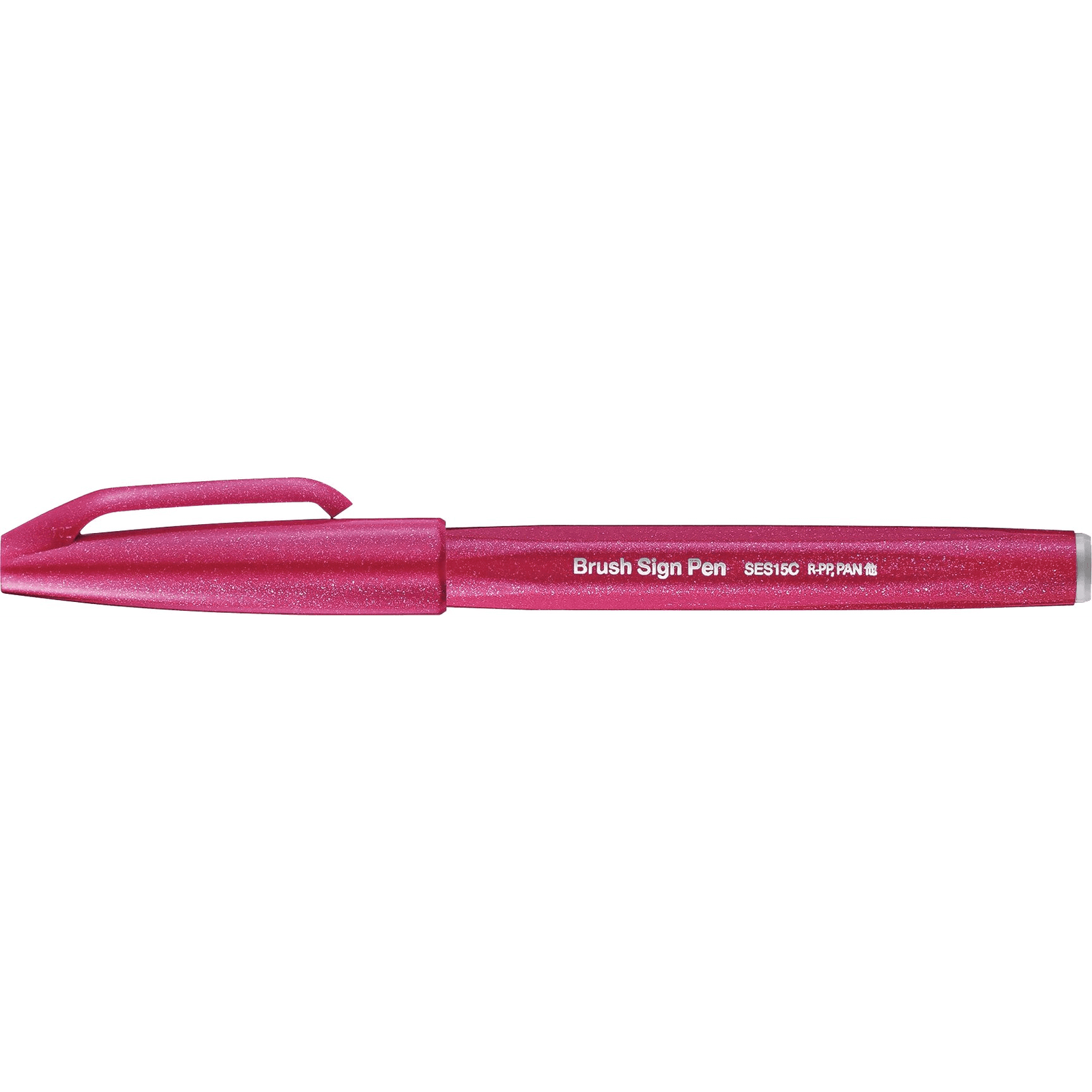 Fixka Pentel s hrotom ako štetec, 2,07 mm, ružová