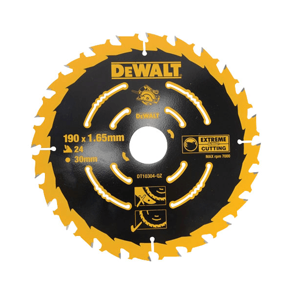 Kotúčová píla DeWalt DT10399 s videním 190x30mm 24z.