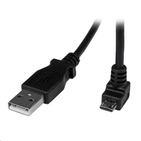 StarTech.com USBAUB2MD USB kábel 2 m USB 2.0 USB A Micro-USB B Čierna