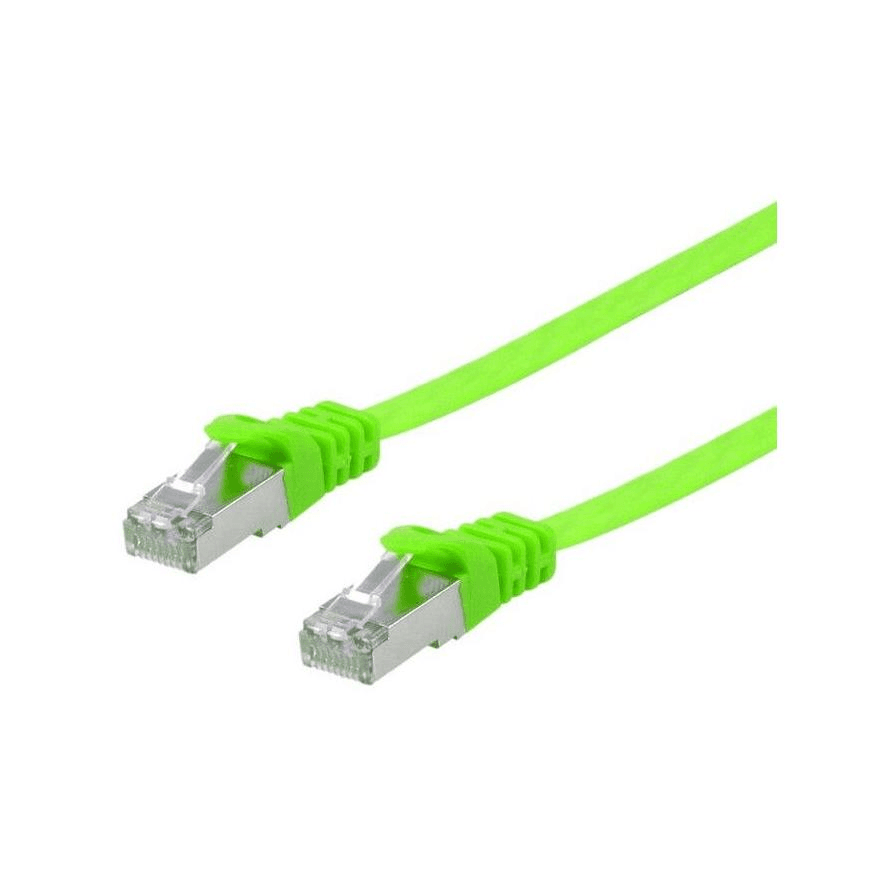 Equip 607646 sieťový kábel Zelená 10 m Cat6a U/FTP (STP)